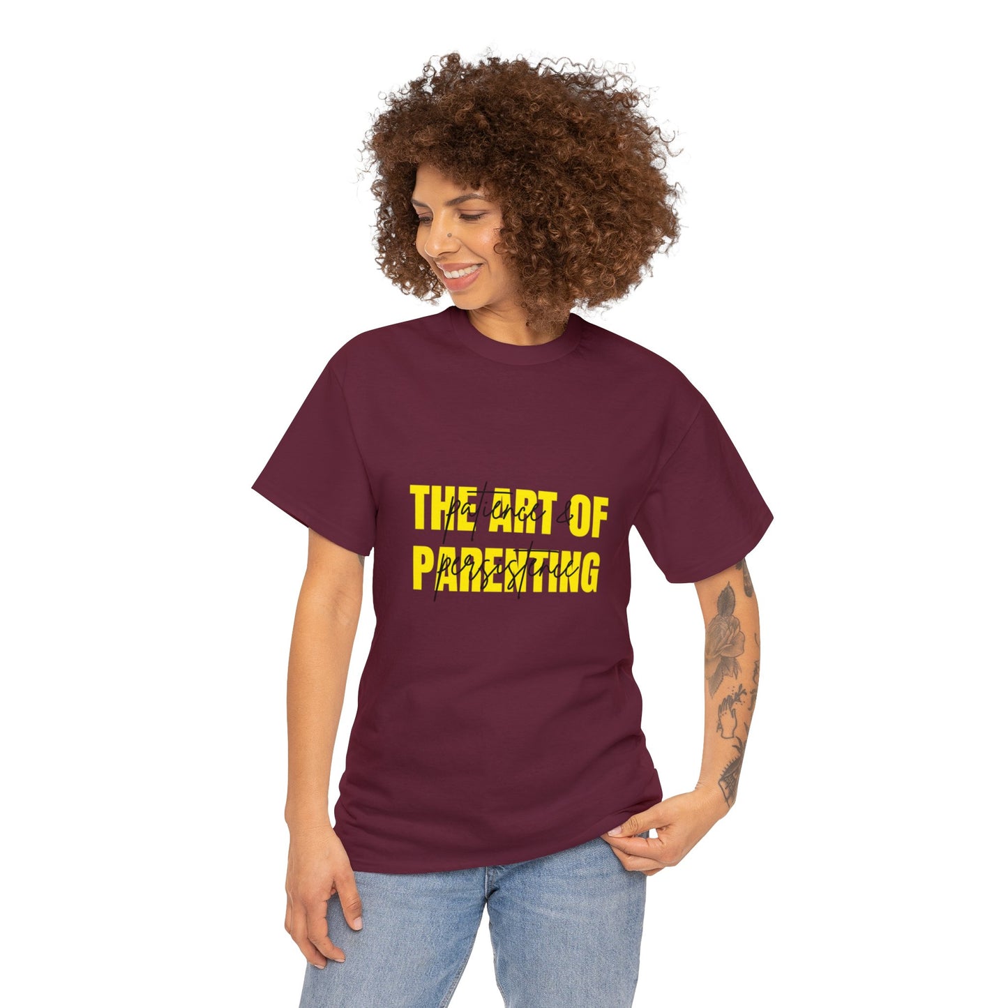 Unisex T-Shirt - The Art of Parenting: Patience and Persistence