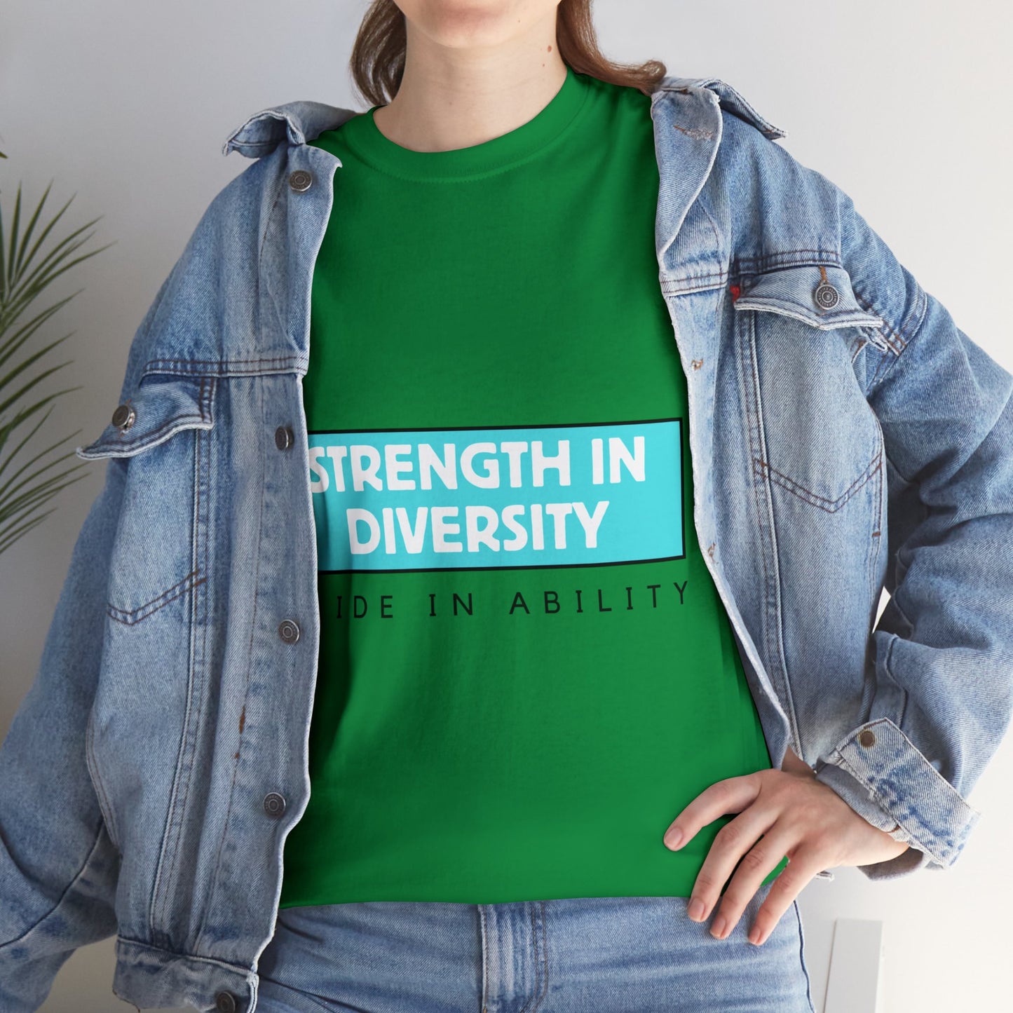 Unisex T-Shirt - Strength in Diversity, Pride in Ability