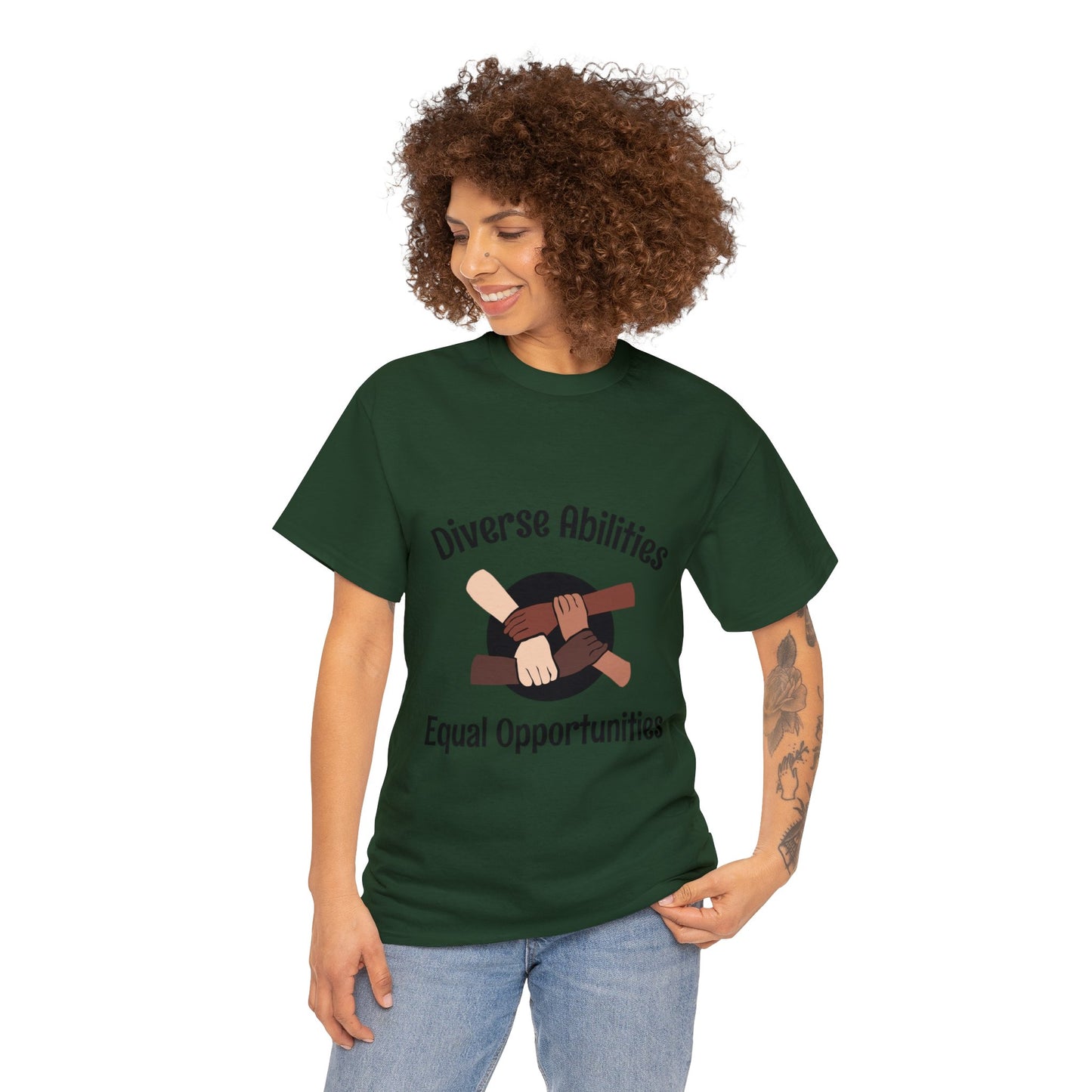 Unisex T-Shirt - Diverse Abilities, Equal Opportunities