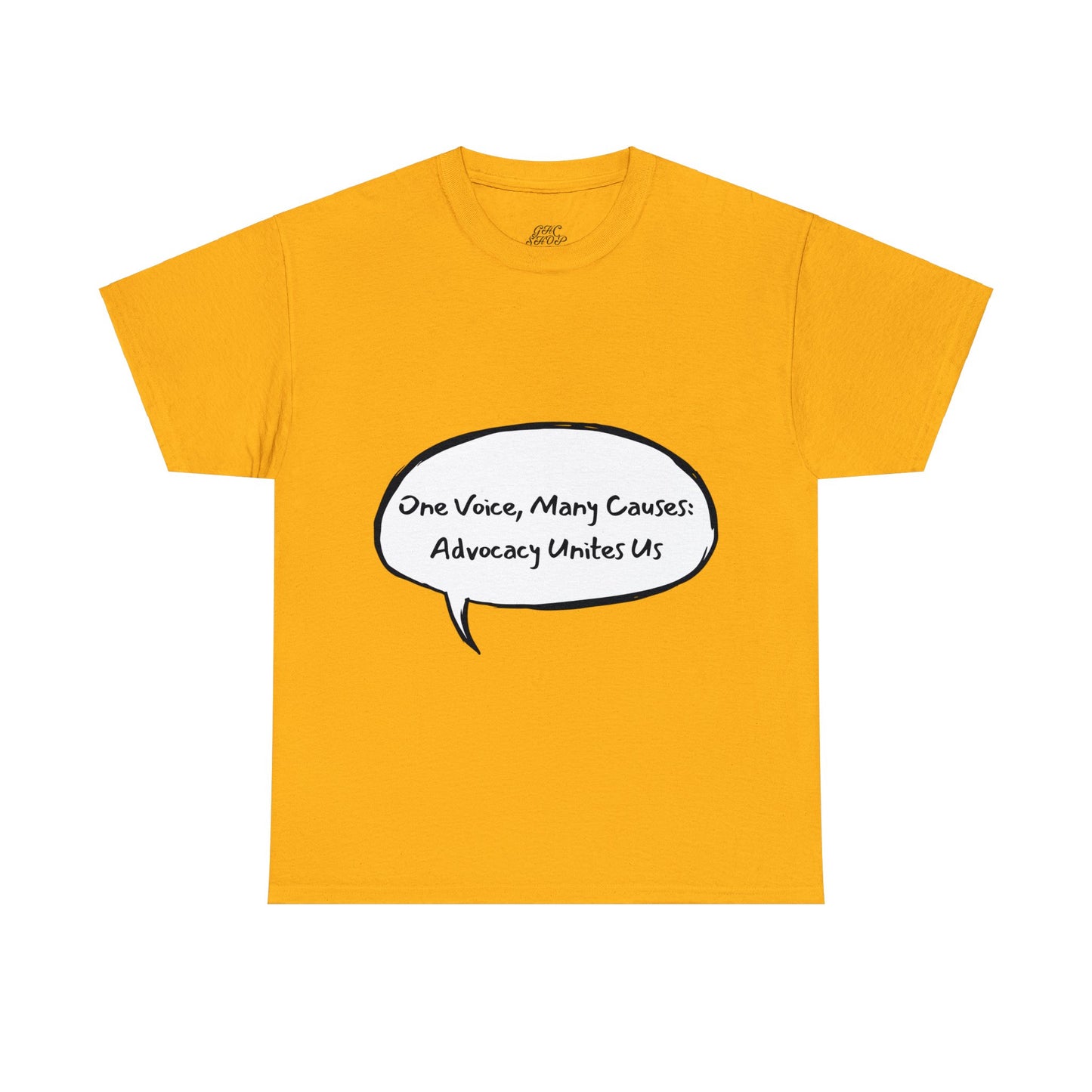 Unisex T-Shirt - One Voice, Many Causes: Advocacy Unites Us