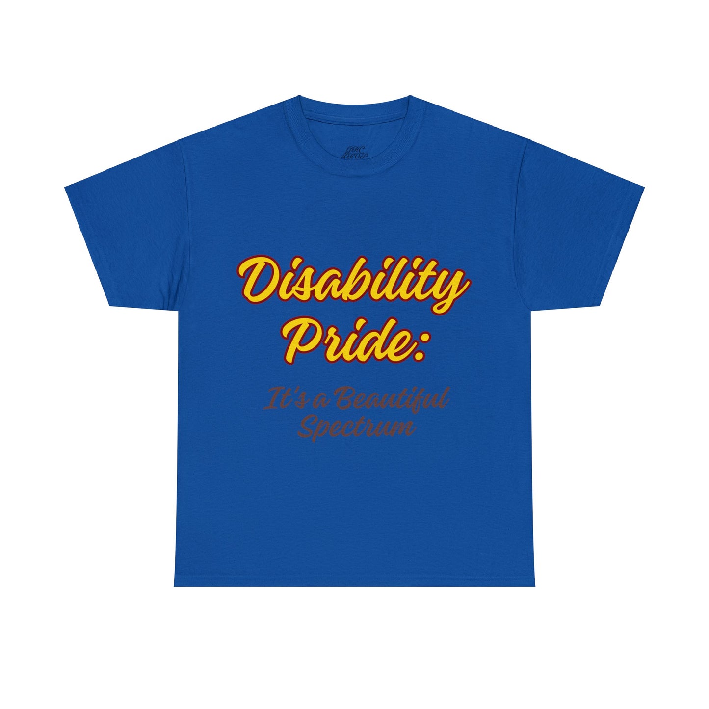 Unisex T-Shirt - Disability Pride: It's a Beautiful Spectrum