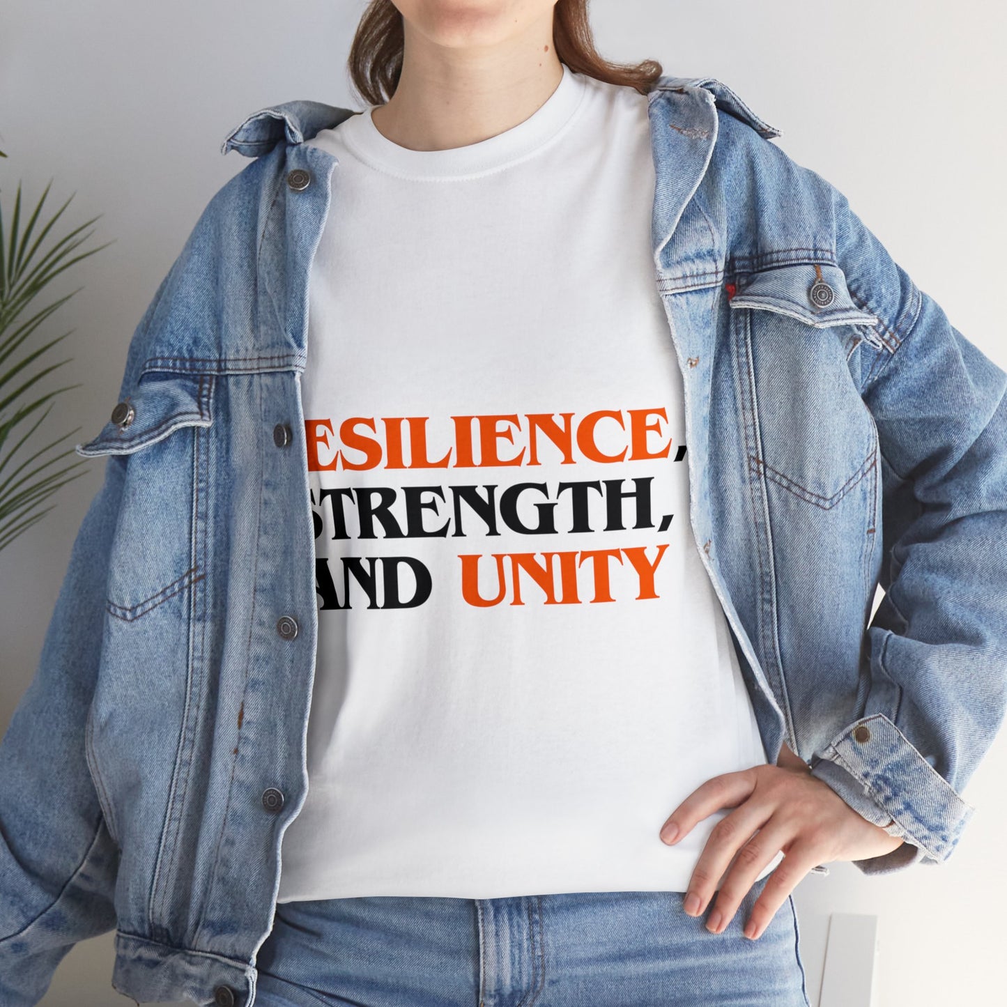 Unisex T-Shirt - Resilience, Strength, and Unity