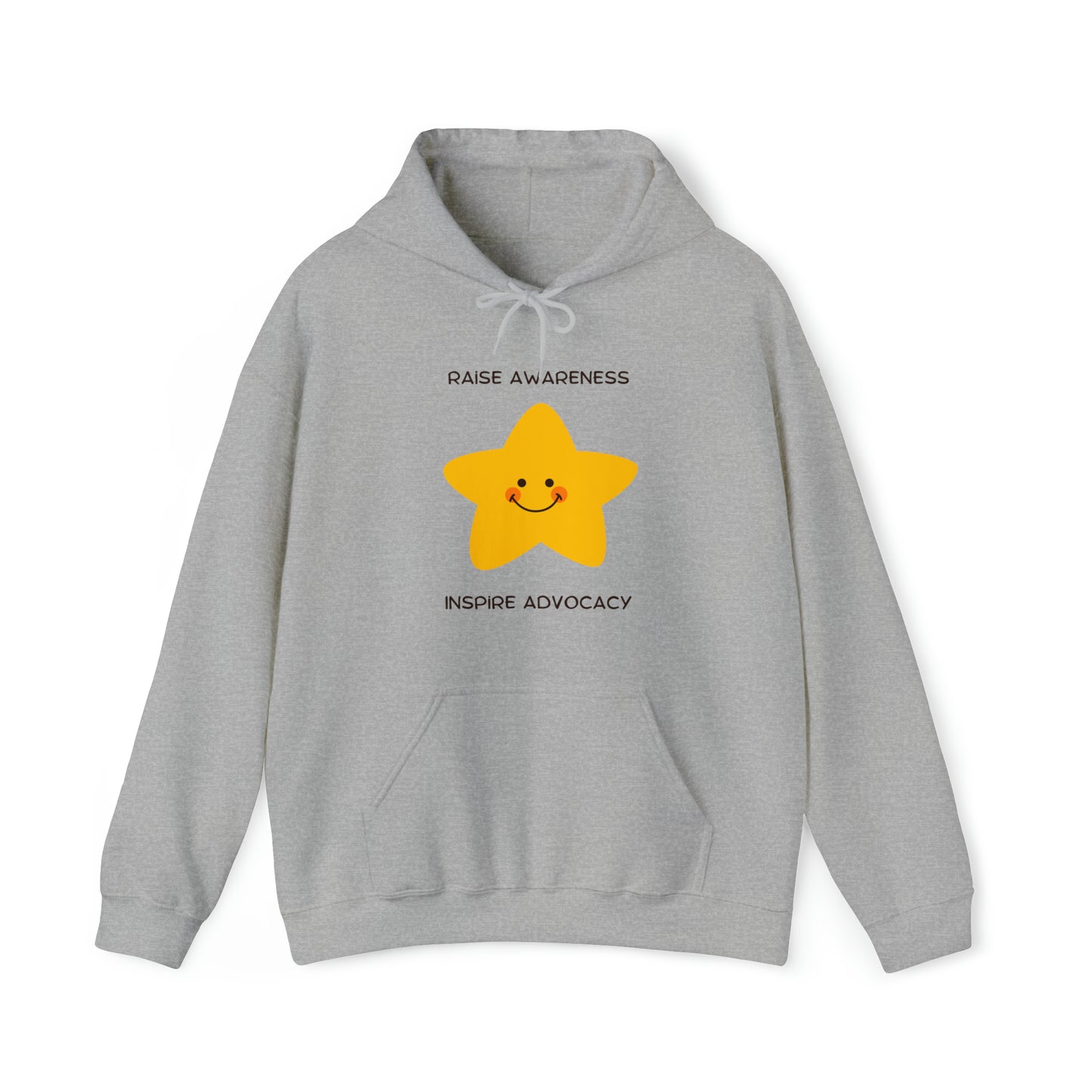 Unisex Hooded Sweatshirt - Raise Awareness, Inspire Advocacy