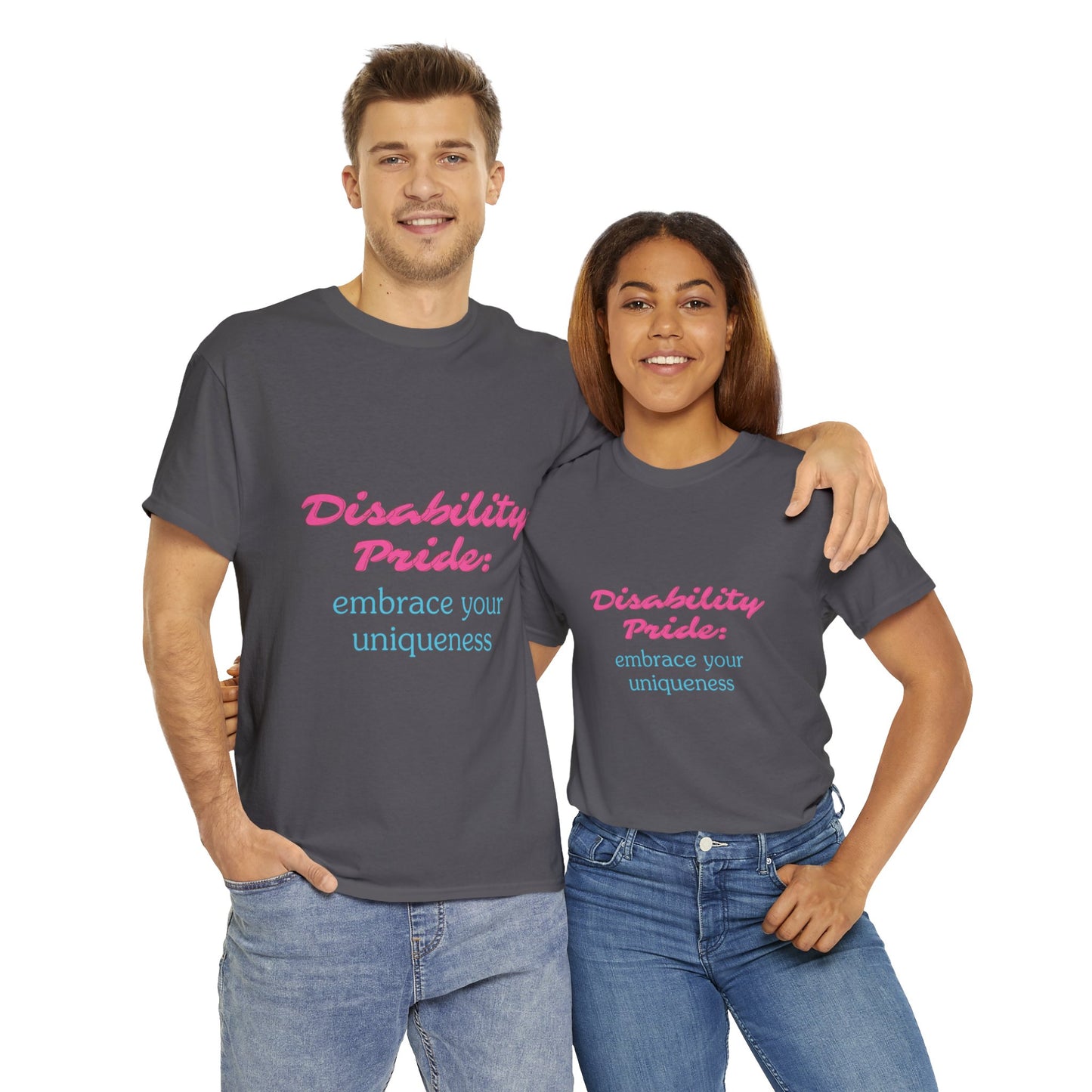 Unisex T-Shirt - Disability Pride: Embrace Your Uniqueness