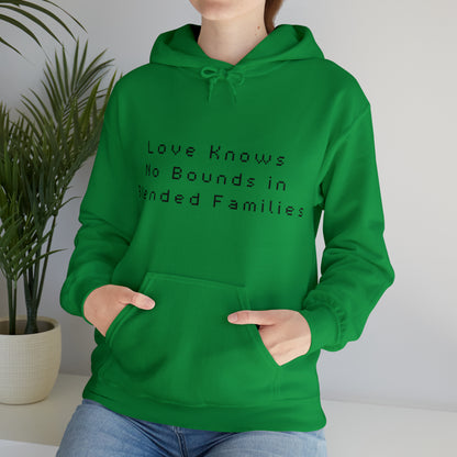 Unisex Hooded Sweatshirt - Love Knows No Bounds in Blended Families