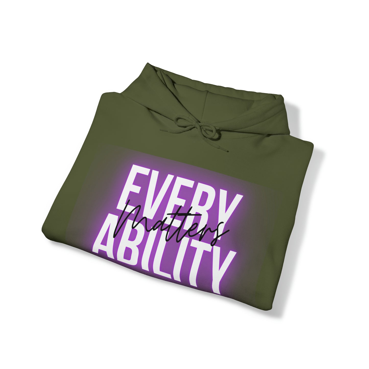 Unisex Hooded Sweatshirt -  Every Ability Matters