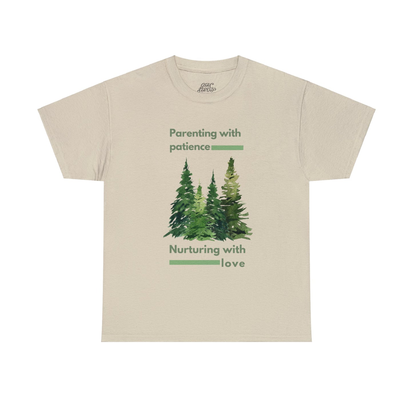 Unisex T-Shirt - Parenting with Patience, Nurturing with Love