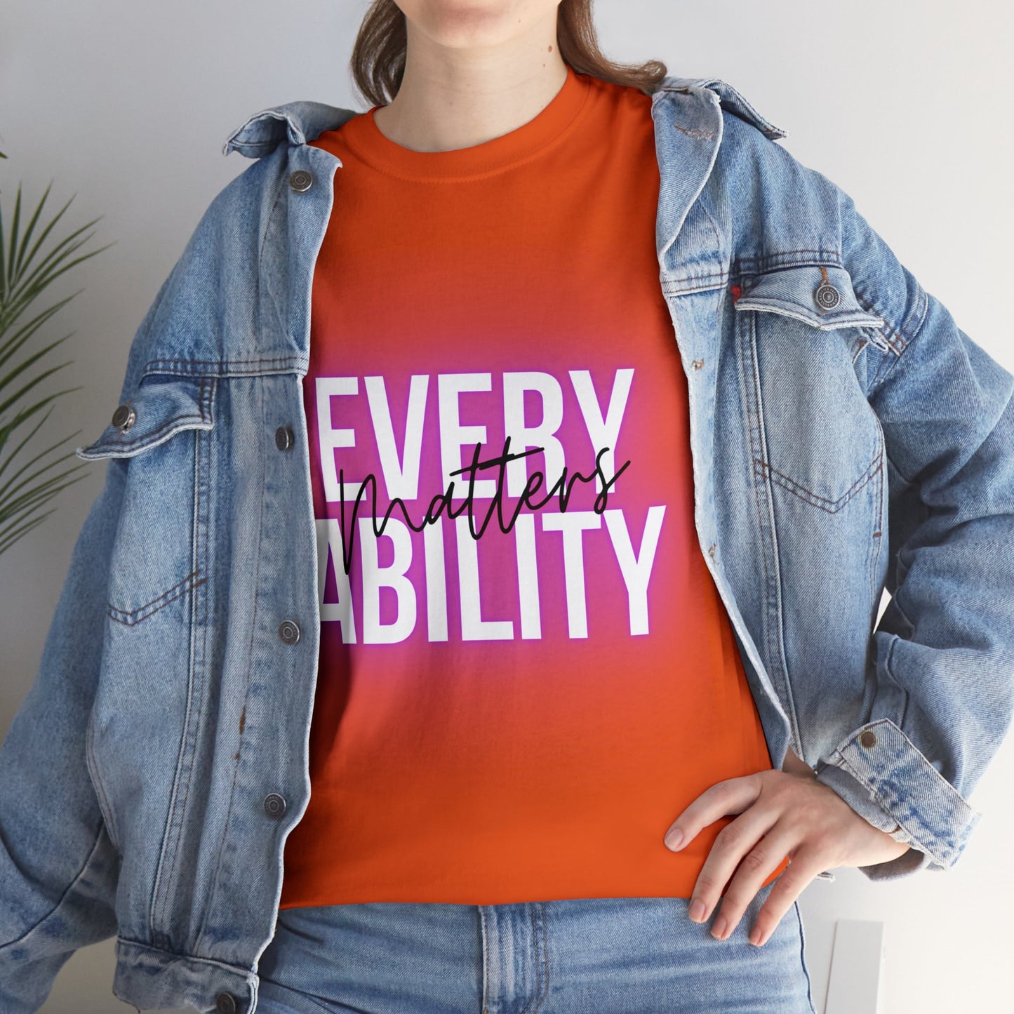 Unisex T-Shirt - Every Ability Matters