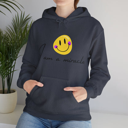 Unisex Hooded Sweatshirt -  I am a miracle