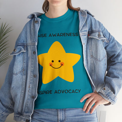 Unisex T-Shirt - Raise Awareness, Inspire Advocacy