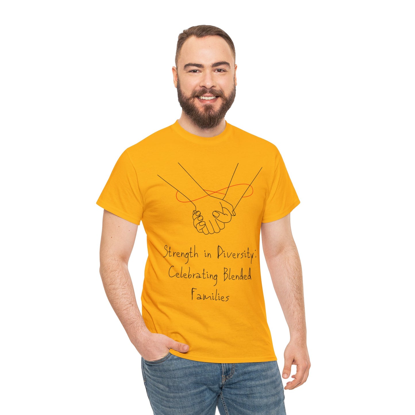 Unisex T-Shirt - Strength in Diversity: Celebrating Blended Families