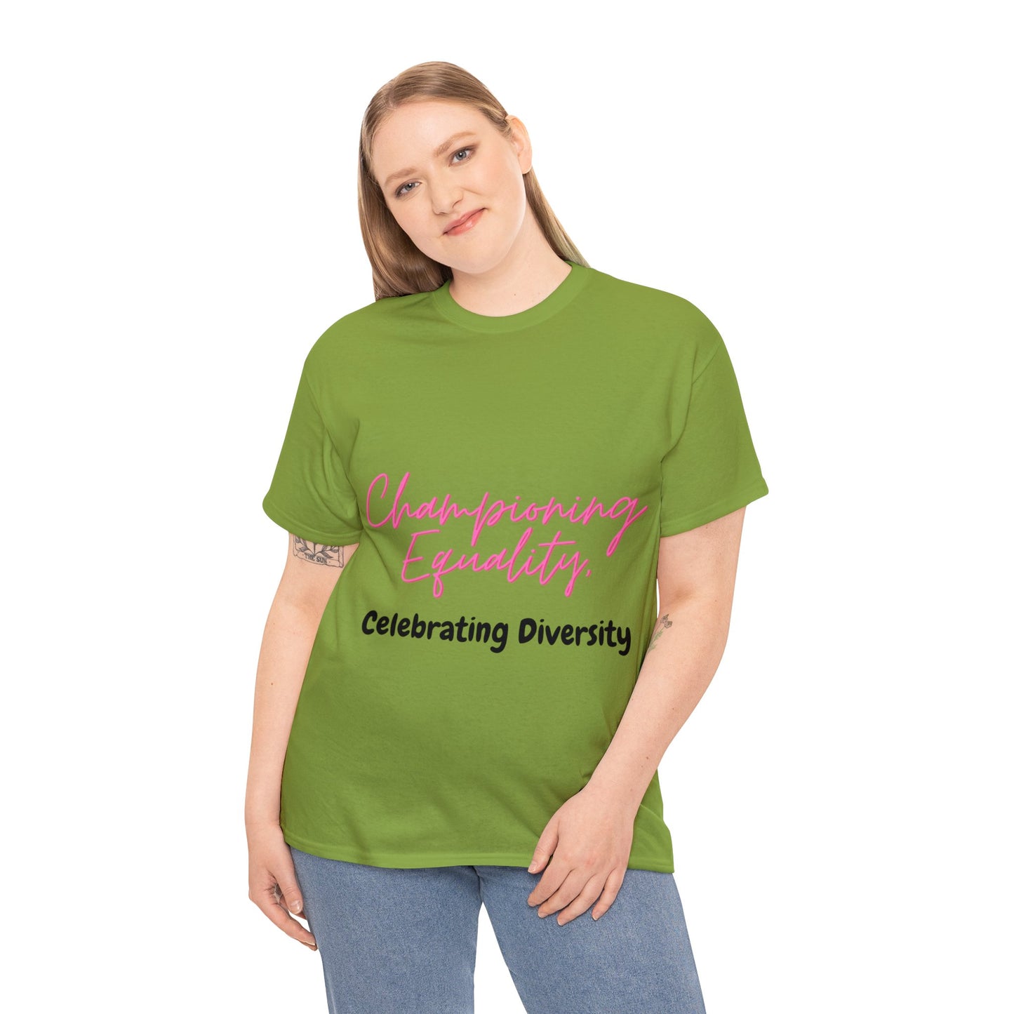 Unisex T-Shirt - Championing Equality, Celebrating Diversity