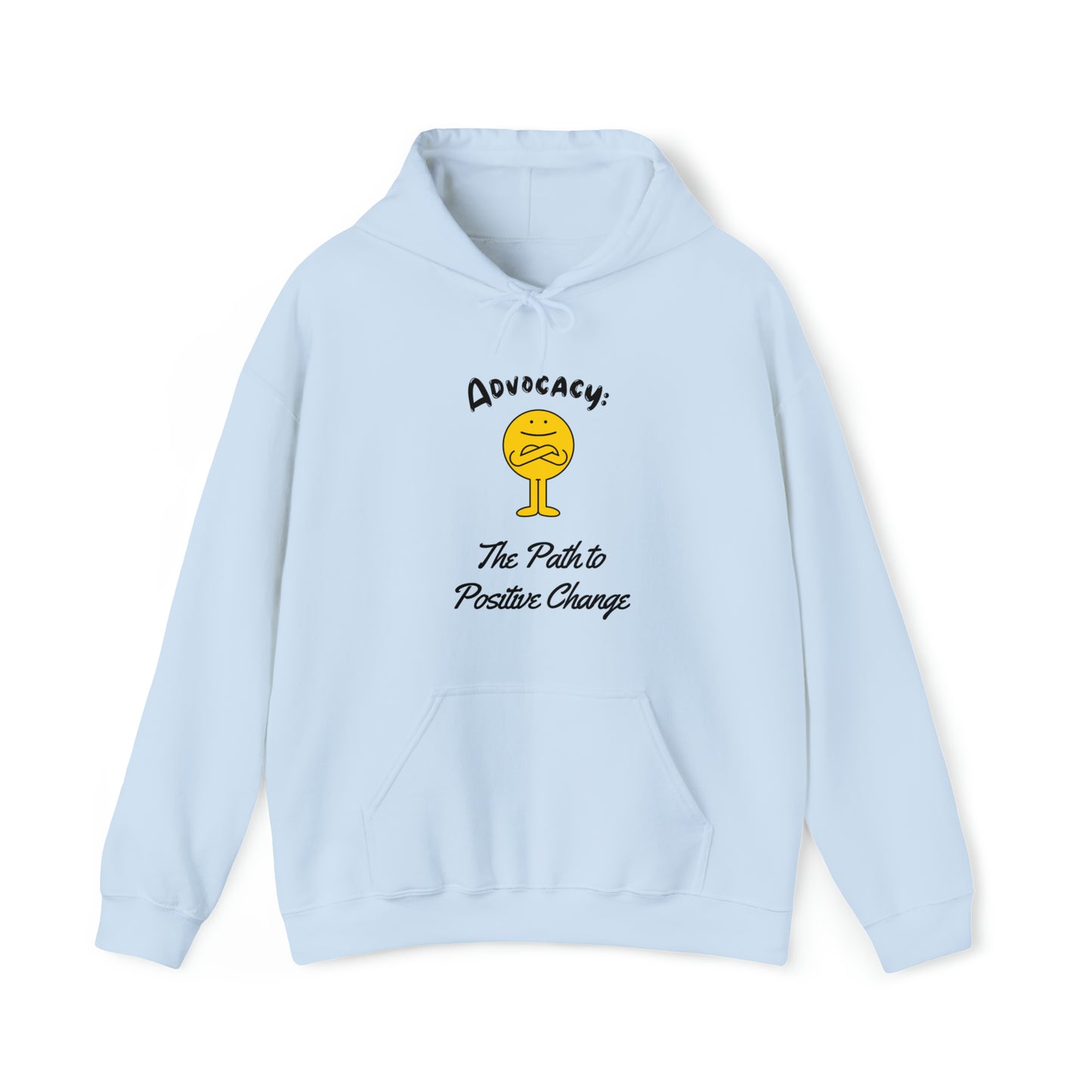 Unisex Hooded Sweatshirt - Advocacy: The Path to Positive Change