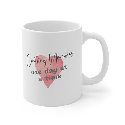 Accent Coffee Mug - Creating Memories, One Day at a Time