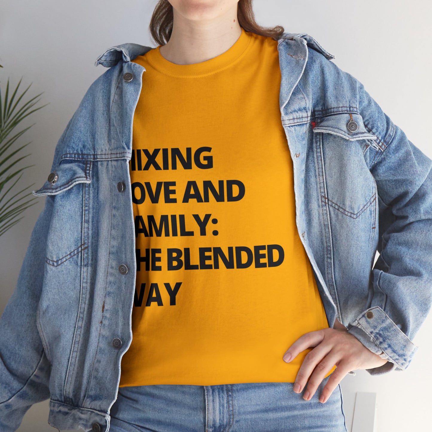 Unisex T-Shirt - Mixing Love and Family: The Blended Way