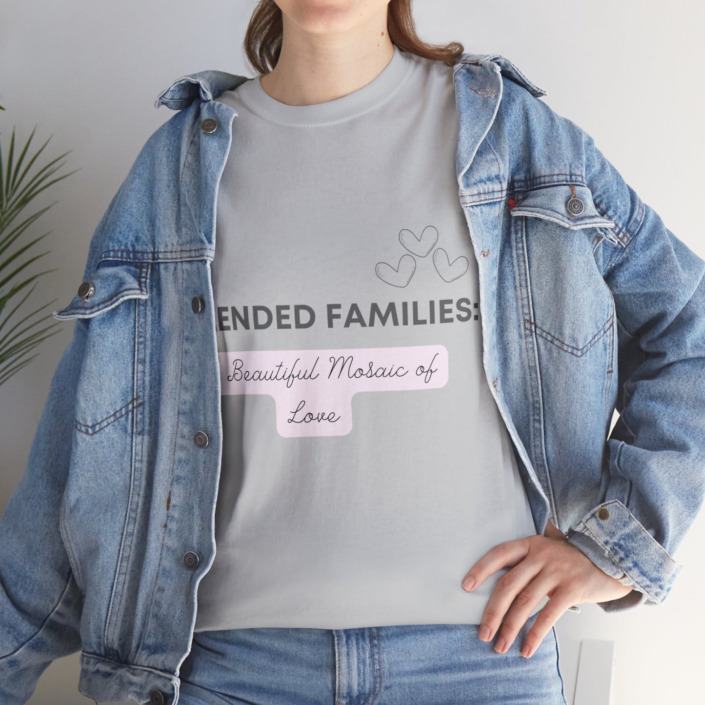 Unisex T-Shirt - Blended Families: A Beautiful Mosaic of Love