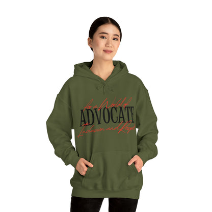 Unisex Hooded Sweatshirt - Advocate for a World of Inclusion and Respect