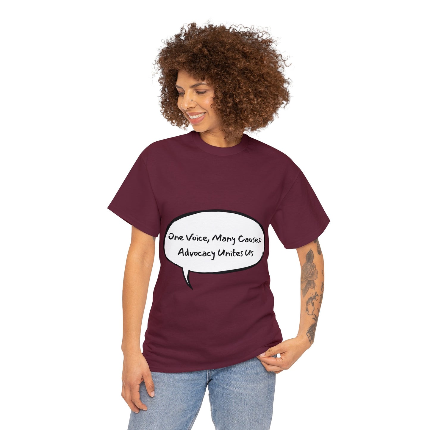 Unisex T-Shirt - One Voice, Many Causes: Advocacy Unites Us