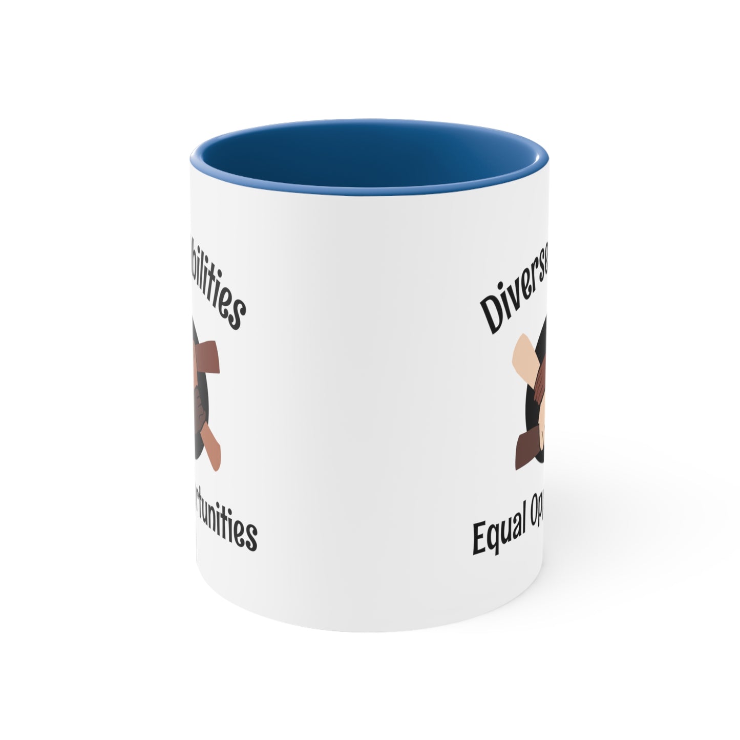 Accent Coffee Mug - Diverse Abilities, Equal Opportunities