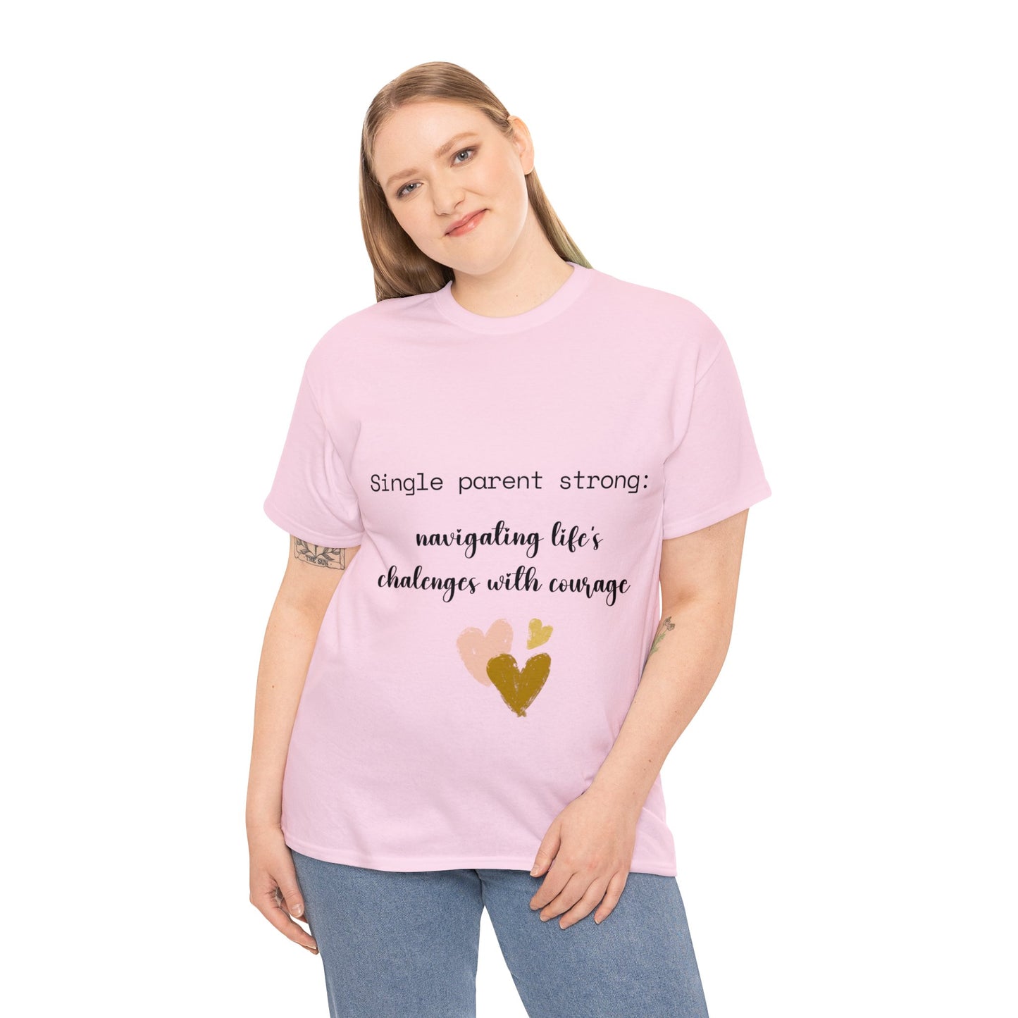 Unisex T-Shirt - Single Parent : Navigating Life's Challenges with Courage