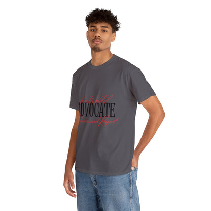 Unisex T-Shirt - Advocate for a World of Inclusion and Respect