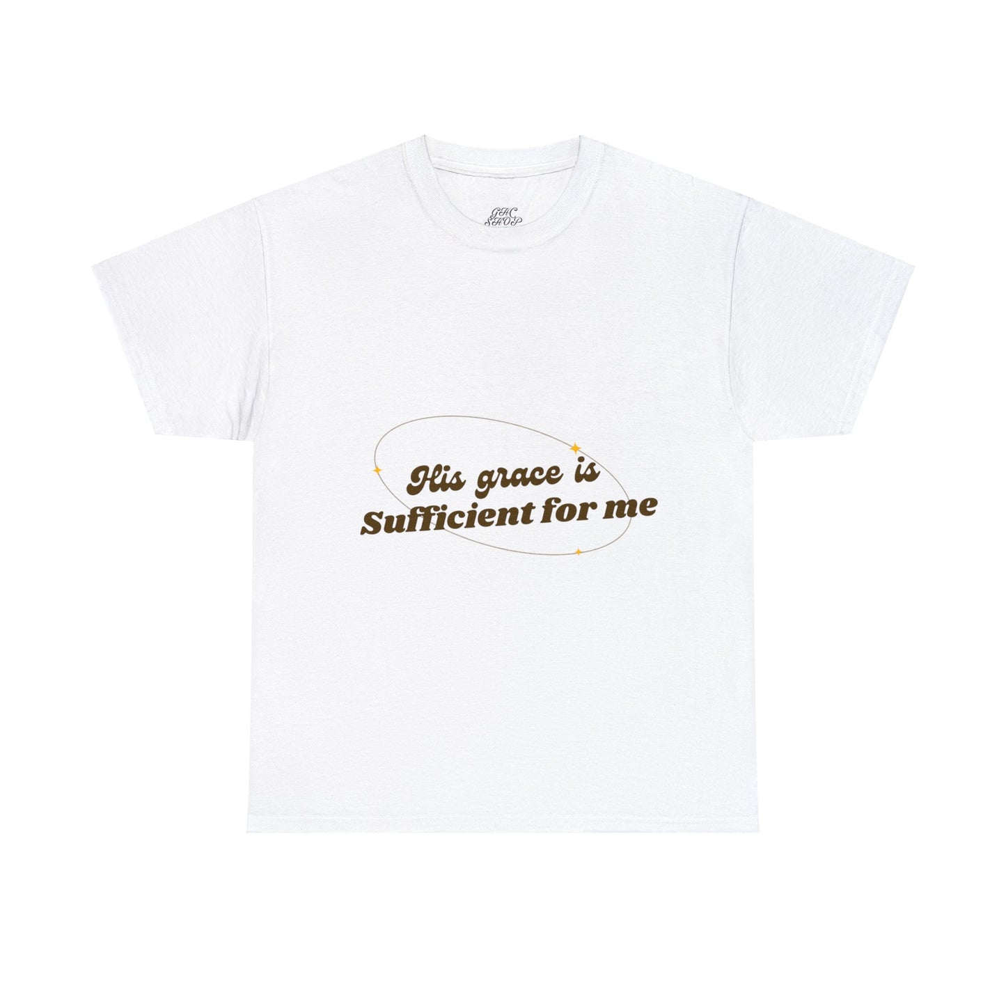 Unisex Heavy Cotton Tee - His grace is sufficient for me