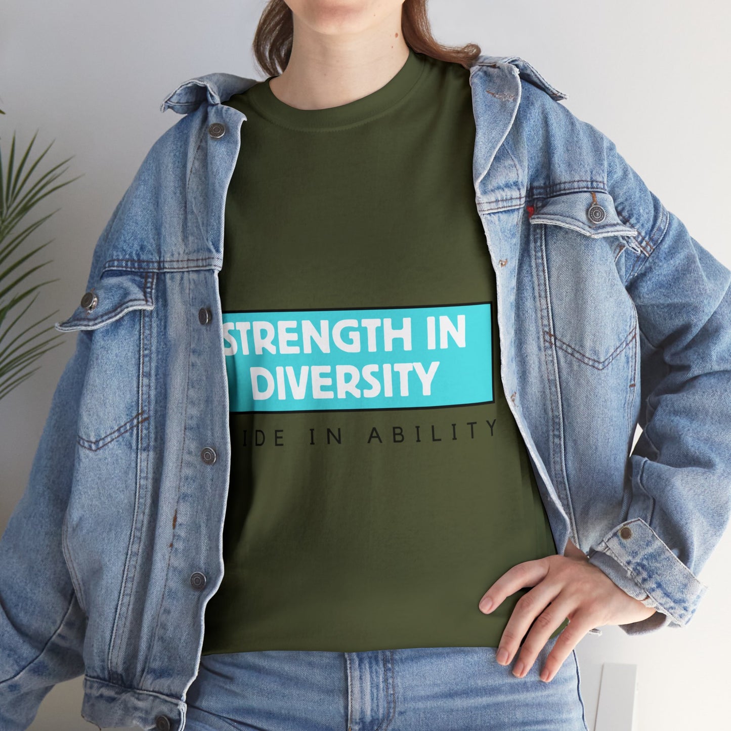 Unisex T-Shirt - Strength in Diversity, Pride in Ability