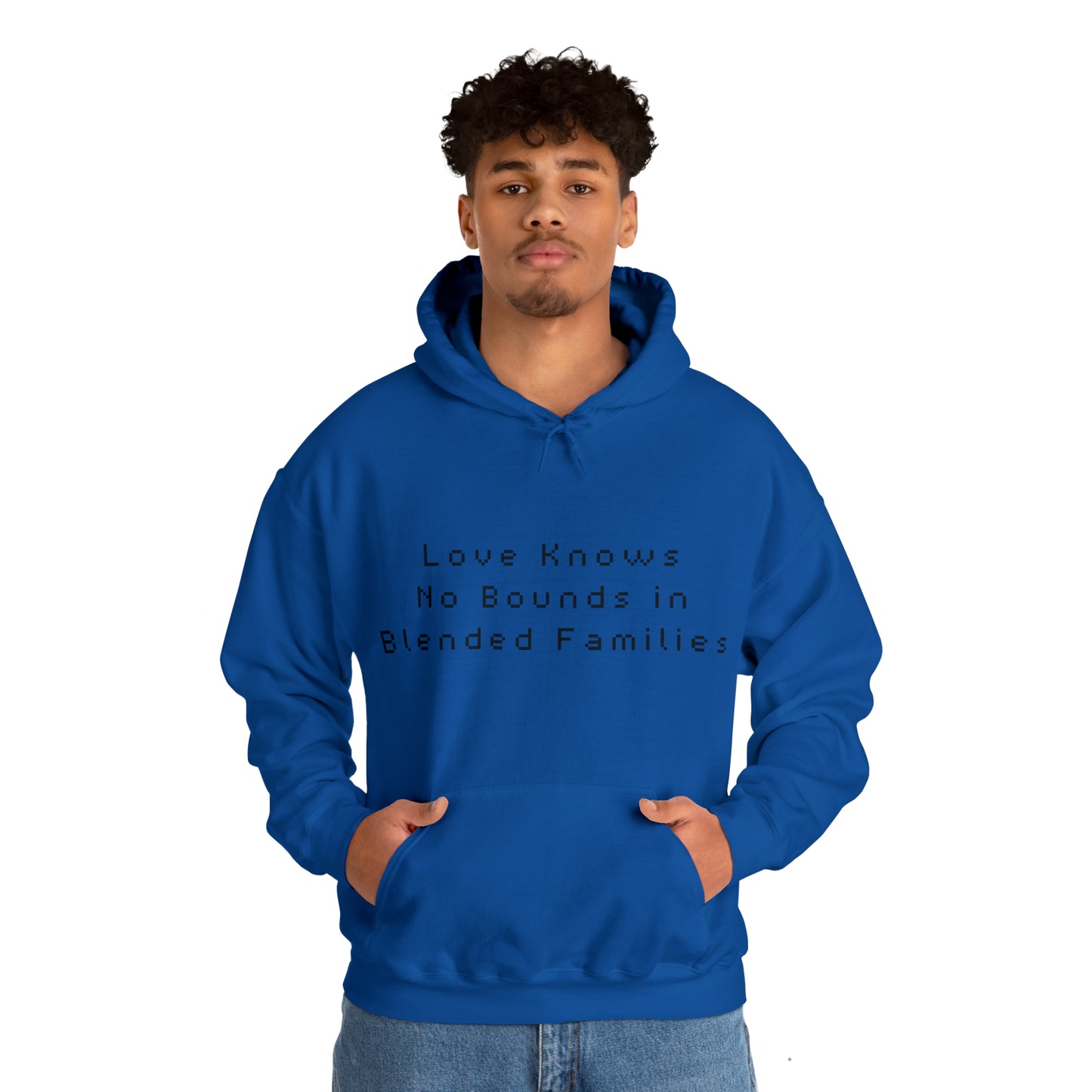 Unisex Hooded Sweatshirt - Love Knows No Bounds in Blended Families