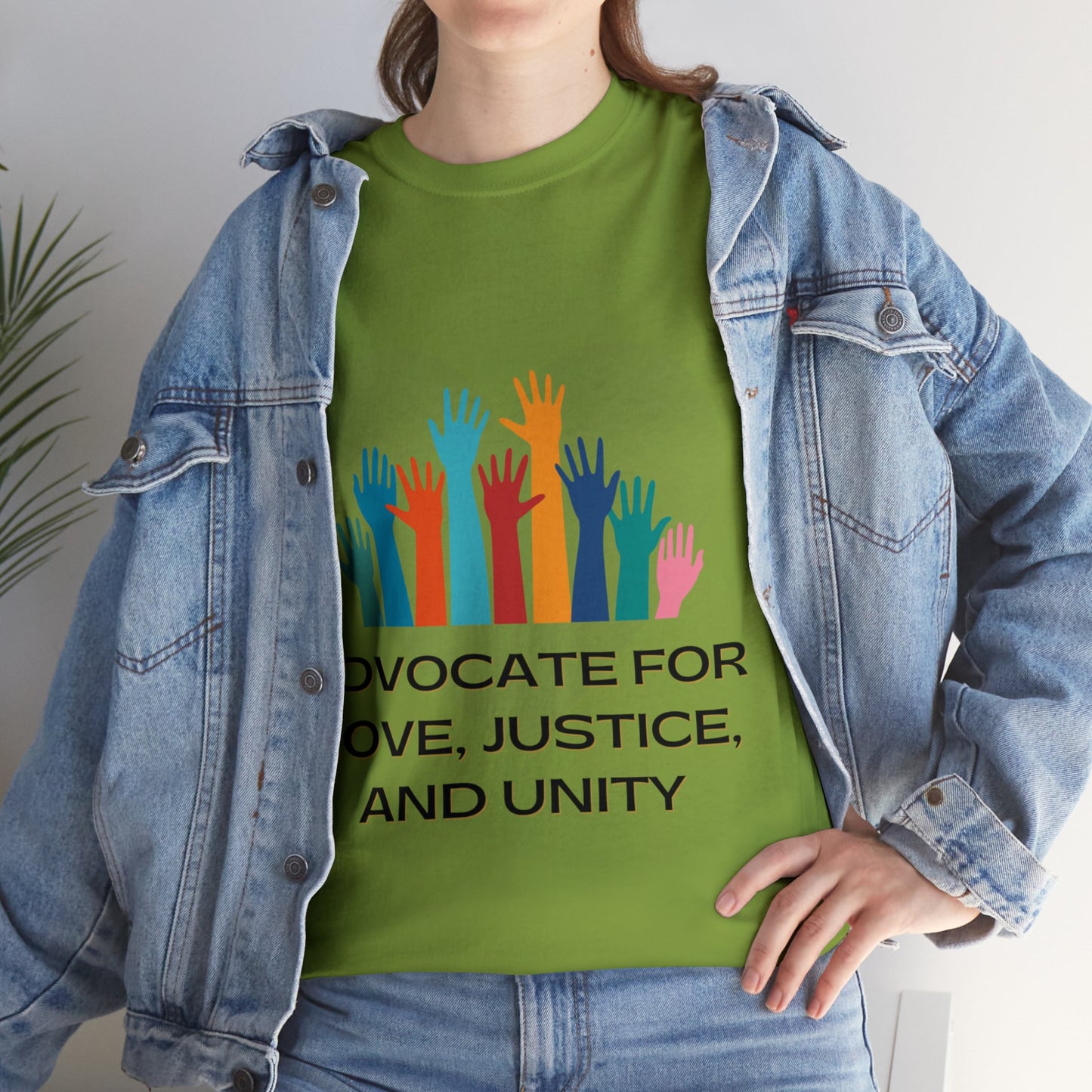 Unisex T-Shirt - Advocate for Love, Justice, and Unity