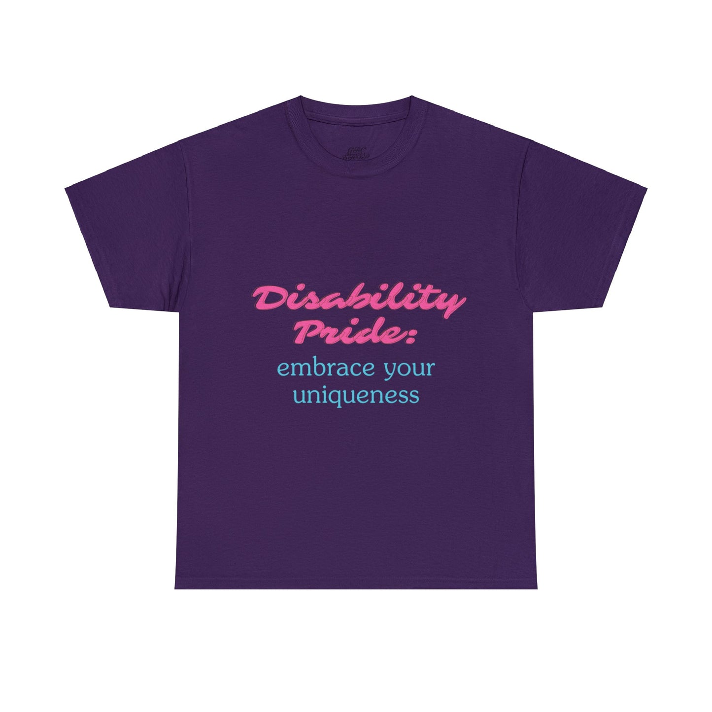 Unisex T-Shirt - Disability Pride: Embrace Your Uniqueness