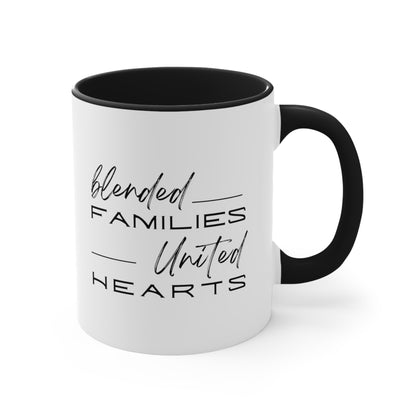 Accent Coffee Mug - Blended Families, United Hearts