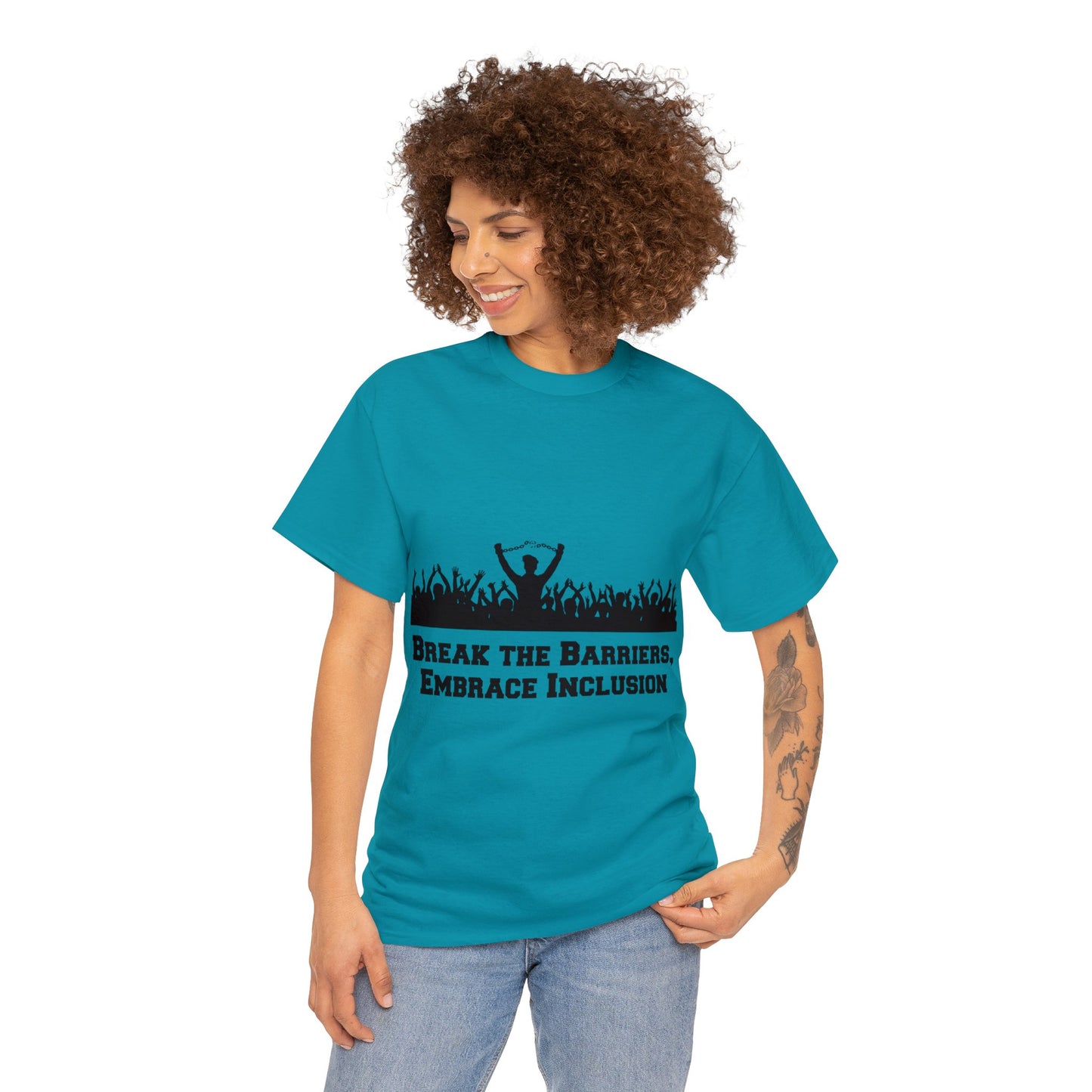 Unisex T-Shirt - Break the Barriers, Embrace Inclusion