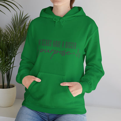 Unisex Hooded Sweatshirt - My scars serve a bigger purpose