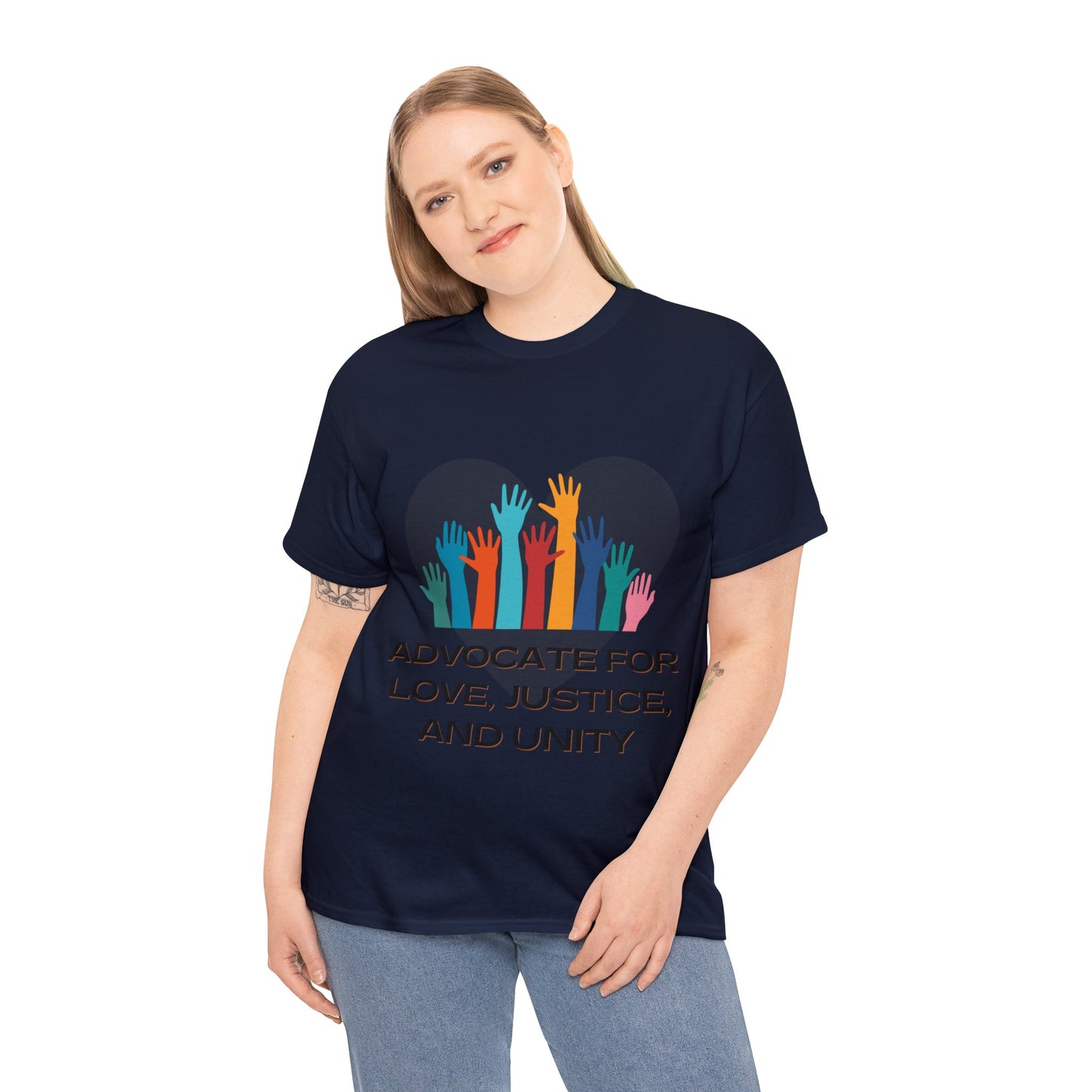 Unisex T-Shirt - Advocate for Love, Justice, and Unity