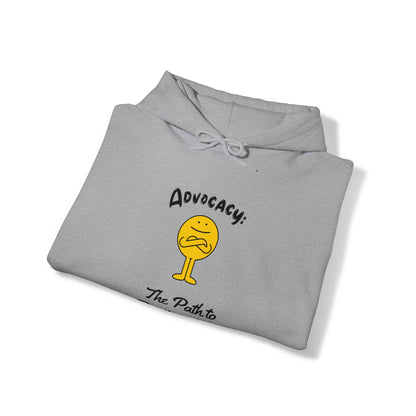 Unisex Hooded Sweatshirt - Advocacy: The Path to Positive Change