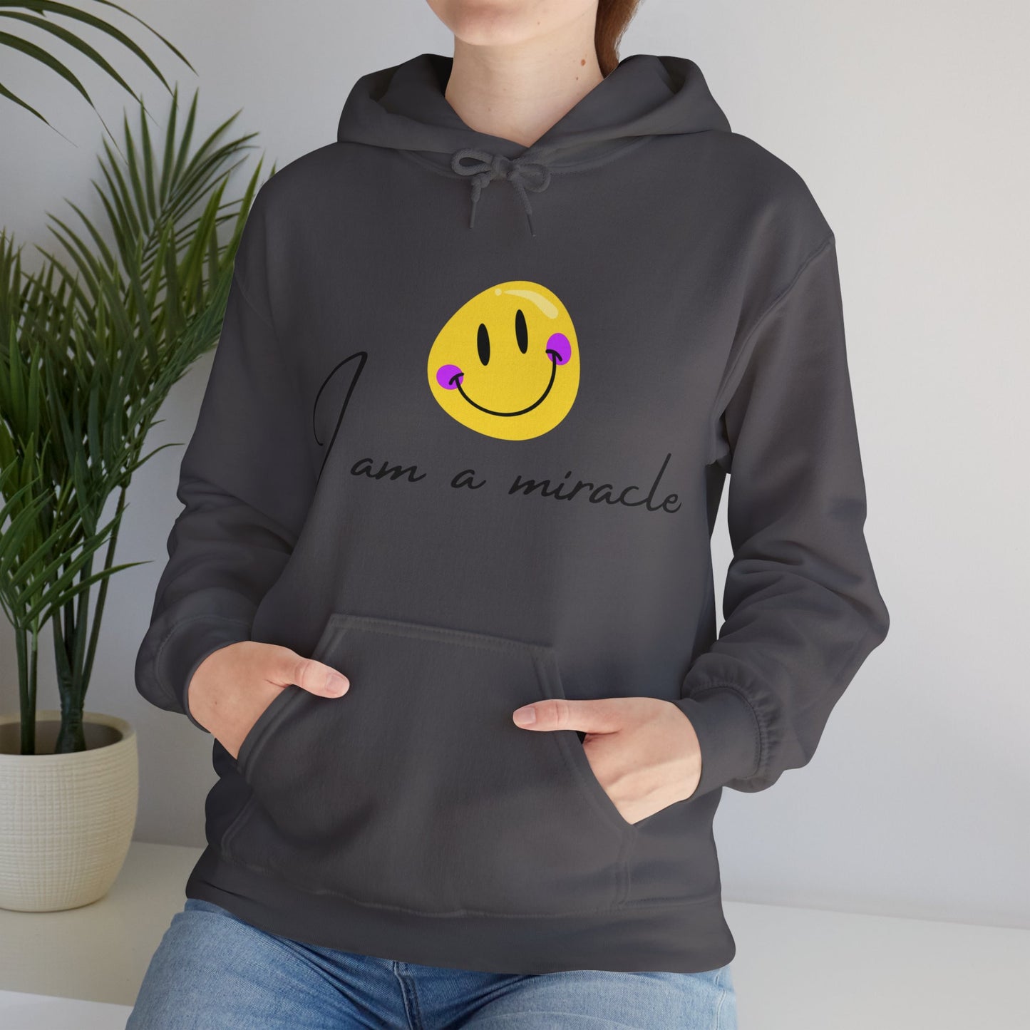 Unisex Hooded Sweatshirt -  I am a miracle