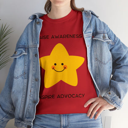 Unisex T-Shirt - Raise Awareness, Inspire Advocacy