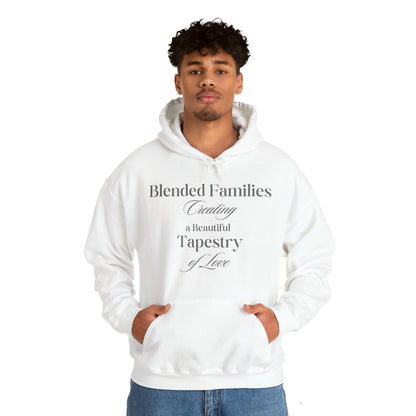 Unisex Hooded Sweatshirt - Blended Families: Creating a Beautiful Tapestry of Love