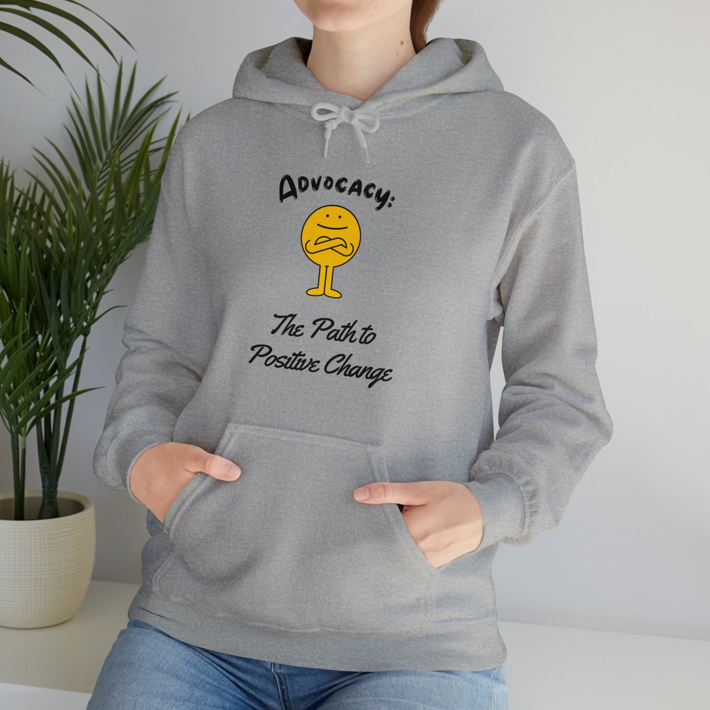 Unisex Hooded Sweatshirt - Advocacy: The Path to Positive Change