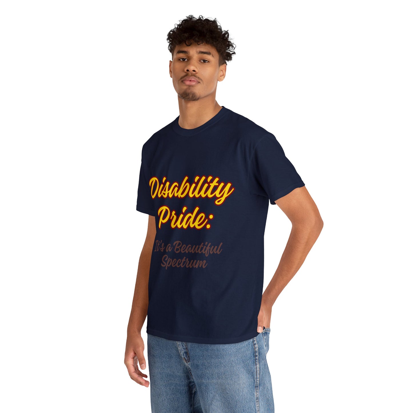 Unisex T-Shirt - Disability Pride: It's a Beautiful Spectrum