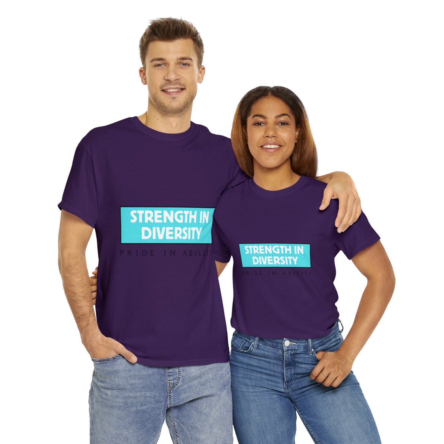 Unisex T-Shirt - Strength in Diversity, Pride in Ability