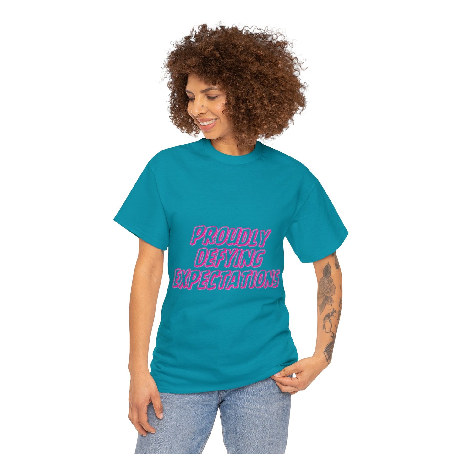 Unisex T-Shirt - Proudly Defying Expectations