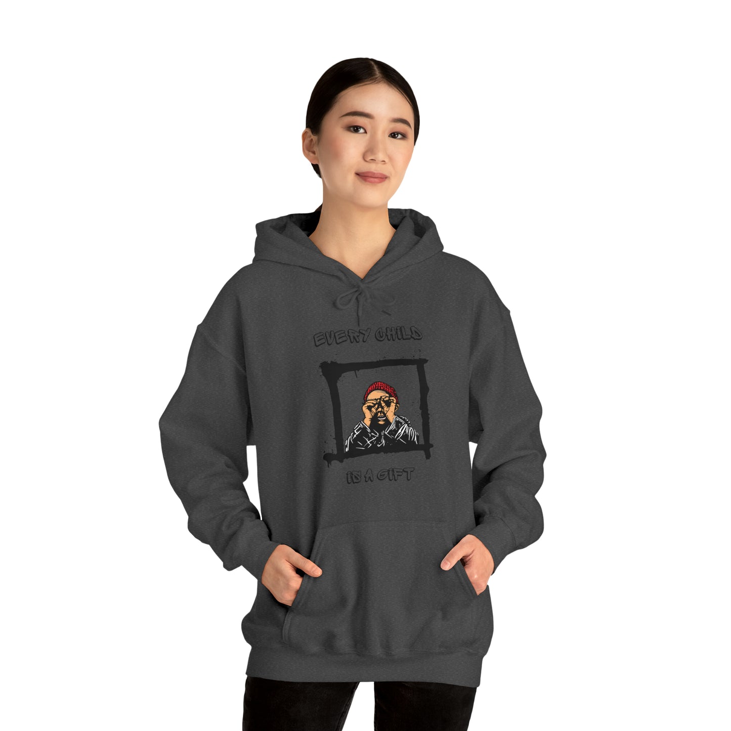 Unisex Hooded Sweatshirt - Every Child is a Gift