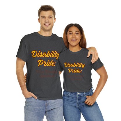 Unisex T-Shirt - Disability Pride: It's a Beautiful Spectrum