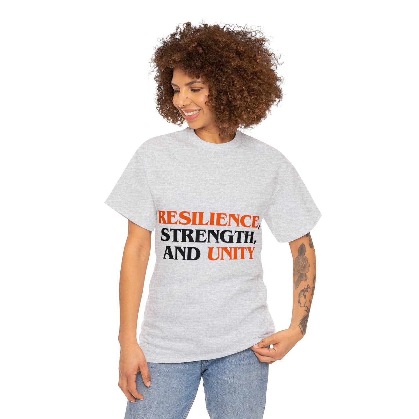 Unisex T-Shirt - Resilience, Strength, and Unity