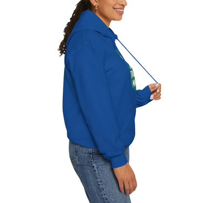 Unisex Hooded Sweatshirt - Mindful Living, Thriving Minds