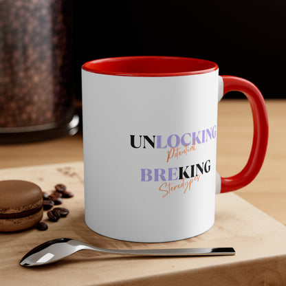 Accent Coffee Mug - Unlocking Potential, Breaking Stereotypes