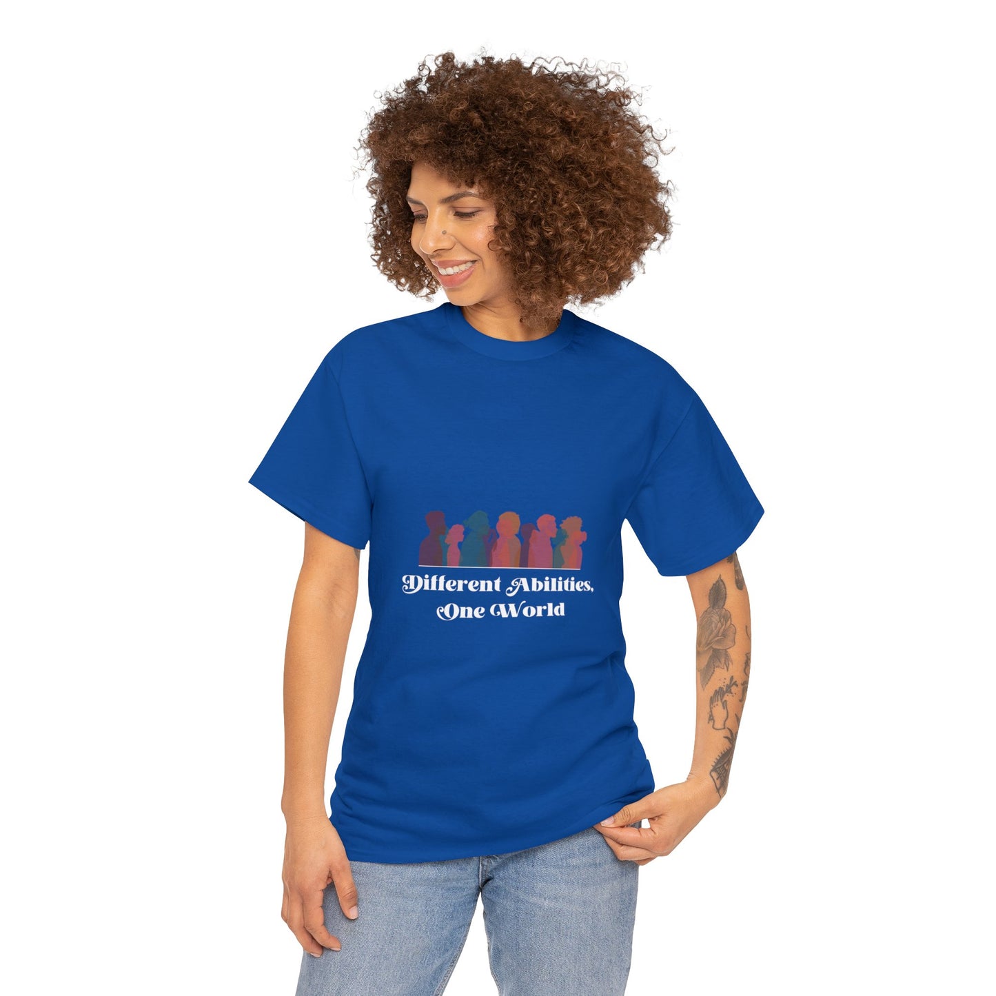 Unisex T-Shirt - Different Abilities, One World