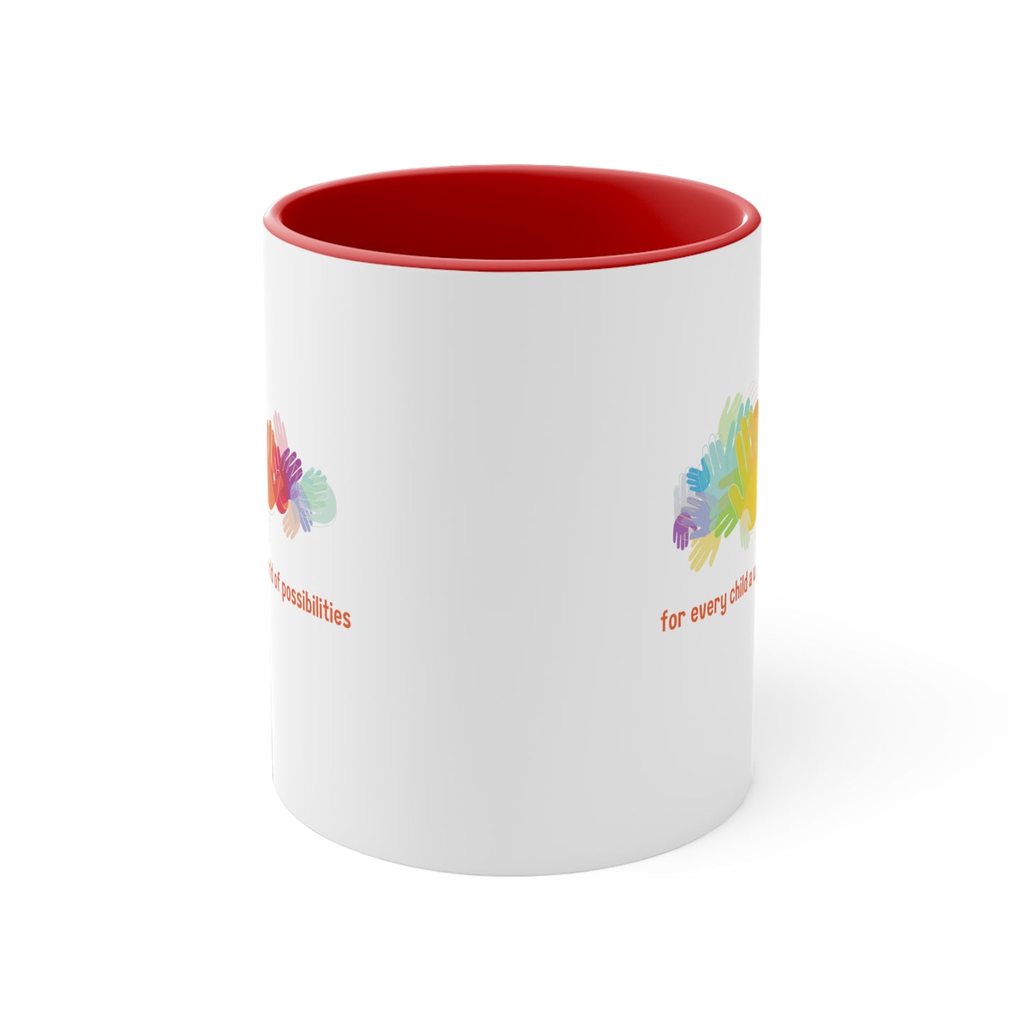 Accent Coffee Mug - For Every Child, a World of Possibilities