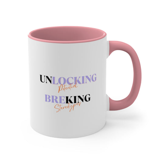 Accent Coffee Mug - Unlocking Potential, Breaking Stereotypes